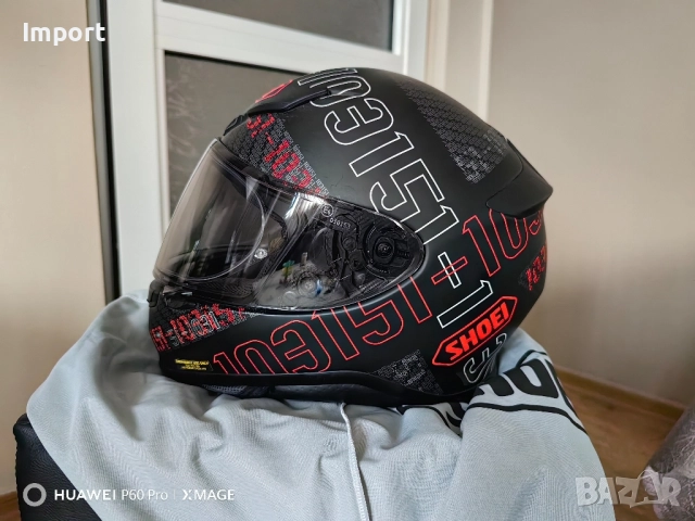 Каска за мотор SHOEI NXR Размер L , снимка 5 - Аксесоари и консумативи - 51702896