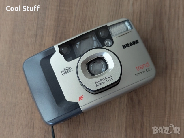 Компактен лентов фотоапарат Braun trend zoom 60, снимка 2 - Фотоапарати - 51662201