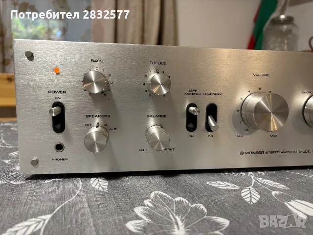 Pioneer SA-5300 Стерео усилвател , снимка 2 - Ресийвъри, усилватели, смесителни пултове - 55956882