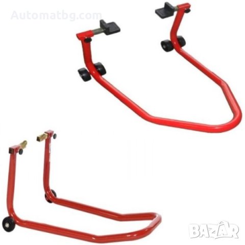 Комплект стойки за мотор Automat, Универсални, Червен