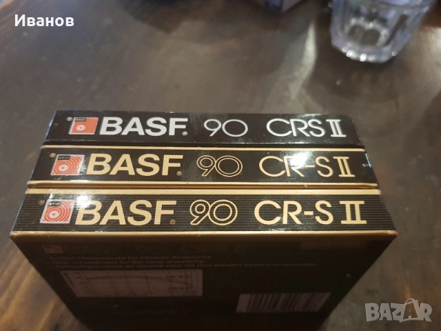 BASF 90 CR-S II, снимка 2 - Аудио касети - 52431424
