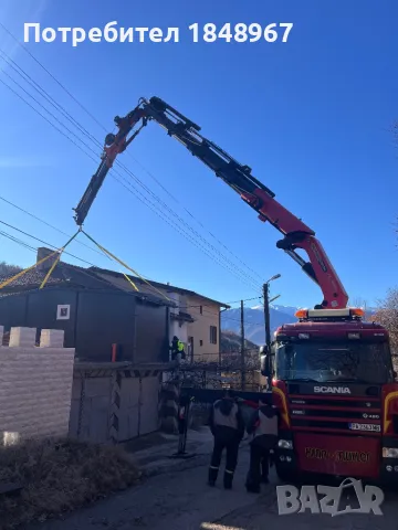 Камион с кран, автокран , снимка 4 - Други услуги - 48396175