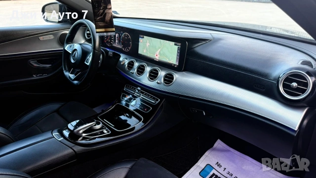 Mercedes Benz E220 AMG 4MATIC 9G Tronic ЛИЗИНГ , снимка 11 - Автомобили и джипове - 53807607