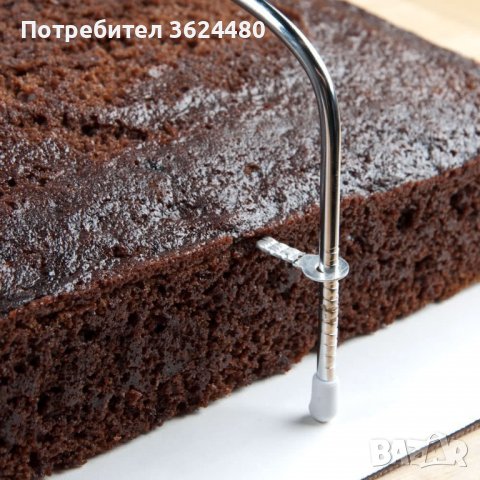 Прибор за разрязване на блатове за торти Прибор за разрязване на блатове за торти Прибор за разрязва, снимка 4 - Прибори за хранене, готвене и сервиране - 39935223
