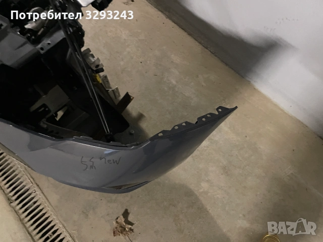 Напълно окомплектована предна броня и преден панел за BMW 5 G60 M SPORT, снимка 7 - Части - 53802069