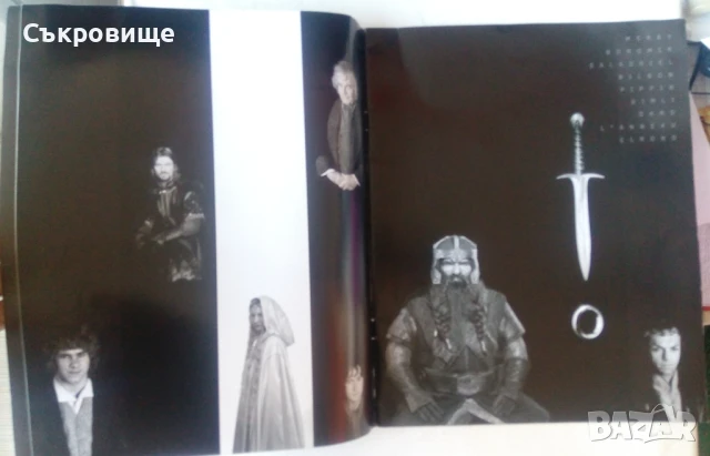 Албум със снимки от филма "Властелинът на пръстените" с мейкинг, снимка 6 - Други - 50964360