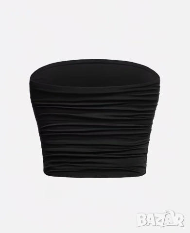 Черно бюстие, снимка 5 - Корсети, бюстиета, топове - 53510340