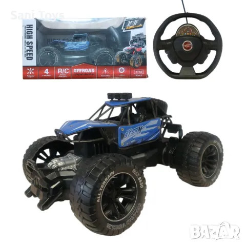 Радиоуправляем джип с волан и GRAVITY SENSOR