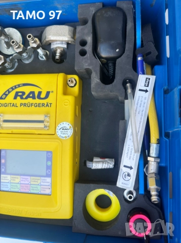 Rau DPG 07 Touch - Професионален измервателен уред за природен газ, вода, отпадъчни води, снимка 16 - Други инструменти - 51609562