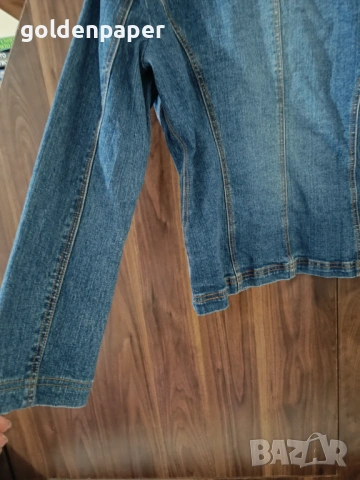 Ретро Дънково сако яке, снимка 3 - Сака - 53395262