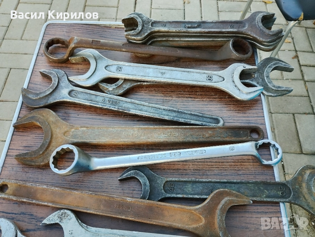 Гаечни ключове Немски от 36 до 70 номер , снимка 4 - Ключове - 52214261