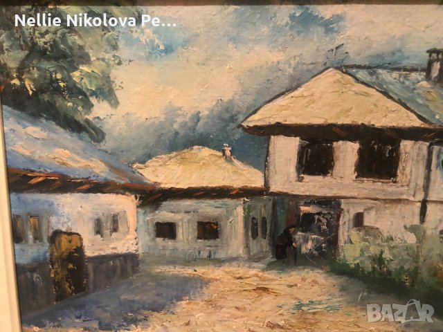 СТАРА МАЙСТОРСКА КАРТИНА БОЖЕНЦИ, снимка 4 - Картини - 35719952