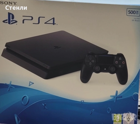 PlayStation 4 Slim-Jet Black, снимка 3 - Игри за PlayStation - 52903438