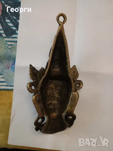 Бронзова маска Тара, снимка 2 - Антикварни и старинни предмети - 50099307