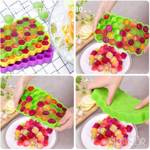 Гъвкава форма за ледени кубчета - , снимка 2 - Други стоки за дома - 39985114