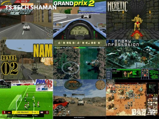 ⭐Продавам рядък ретро компютър FUJITSU SIEMENS с много ретро игри⭐, снимка 6 - Геймърски - 51933875