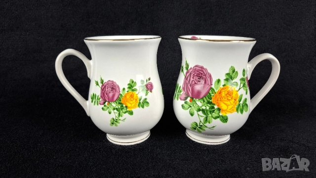 4 чаши мъг с рози, снимка 4 - Чаши - 52368160