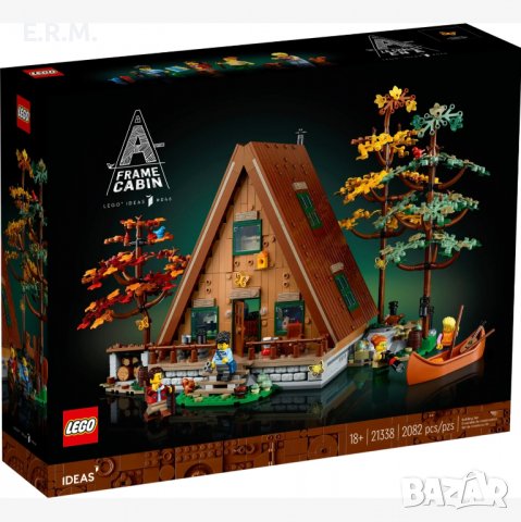 Lego ideas A-Frame Cabin 21338 Кабина с A-рамка, снимка 1