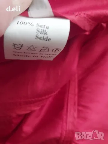 Fabrizio Lenzi. 🇮🇹  Size M 100% Копринена Красиво сако., снимка 8 - Сака - 44558312