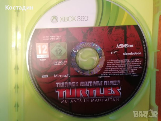 TEENAGE MUTANT NINJA TURTLES: MUTANTS IN MANHATHAN(XBOX 360) , снимка 3 - Игри за Xbox - 44445748