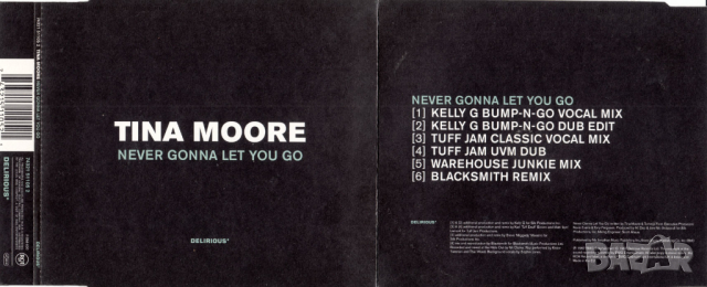 Tina Moore - Never Gonna Let You Go - Maxi Single CD - оригинален диск, снимка 2 - CD дискове - 44585704