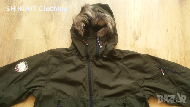 SUMMIT OF NORWAY Jacket размер XL за лов риболов тънко яке със здрава брезентова материя - 1831, снимка 3 - Екипировка - 53021498
