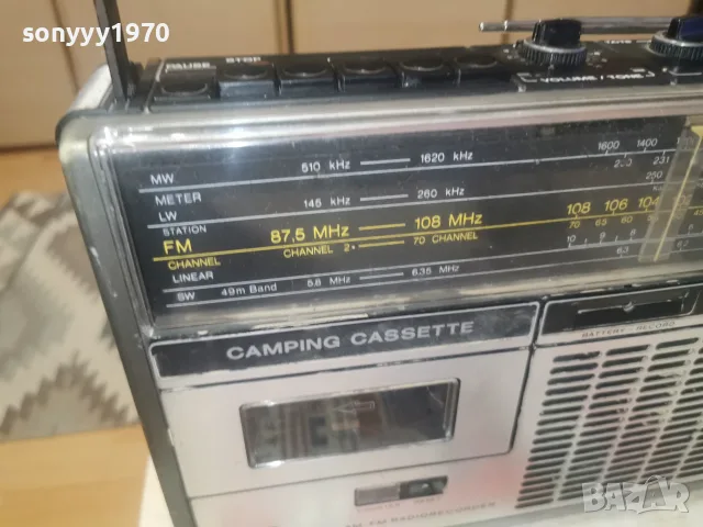ITT CAMPING CASSETTE 109 2908261925L4, снимка 3 - Радиокасетофони, транзистори - 55867580