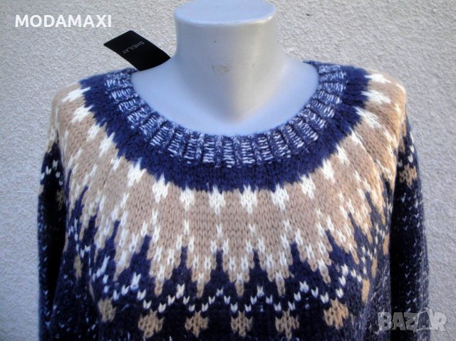 3XL Нов пуловер Sheilay , снимка 2 - Блузи с дълъг ръкав и пуловери - 39784979
