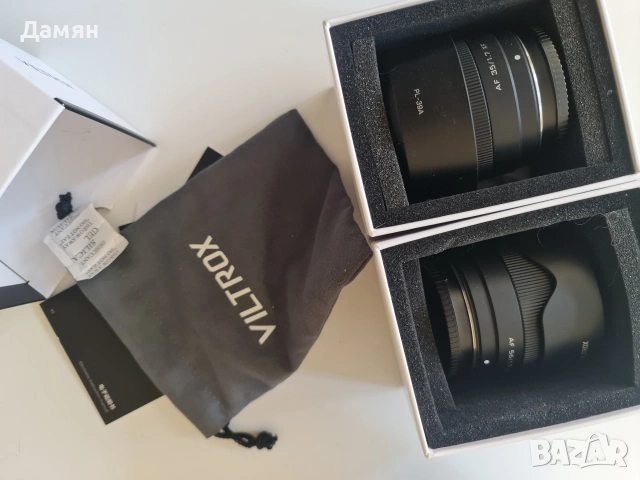 Обективи Viltrox 35mm и 56m f1.7 за Fuji X AF, снимка 13 - Обективи и филтри - 53402532