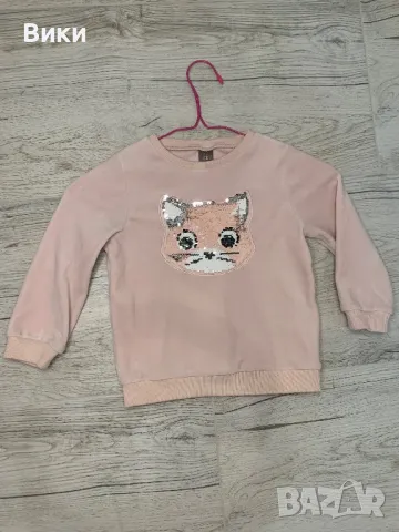 Плюшена детска блуза 3-4г ръст 104см, снимка 7 - Детски Блузи и туники - 49600847