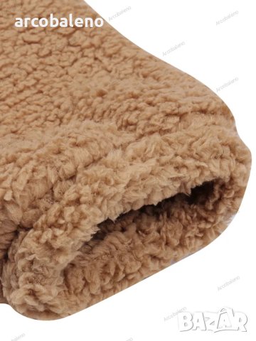 Дамско есенно-зимно топло яке с имитация на агнешки косъм, 6цвята , снимка 9 - Якета - 42090914