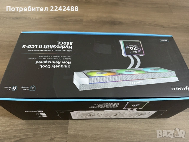 Продавам Lian Li HydroShift II LCD-S 360CL AiO, RGB, LCD Display, снимка 3 - Други - 53860712