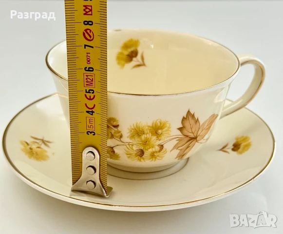 Винтидж чашки за чай KPM Germany, снимка 8 - Чаши - 51148689