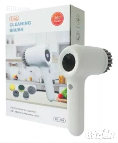 Многофункционална електрическа четка за почистване 5 в 1, снимка 2 - Други стоки за дома - 52852350