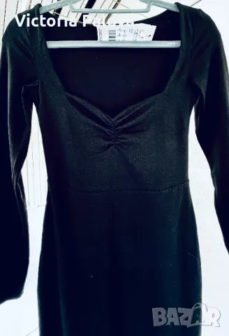 Нова черна рокля ANNA FIELD XS, снимка 9 - Рокли - 48162236