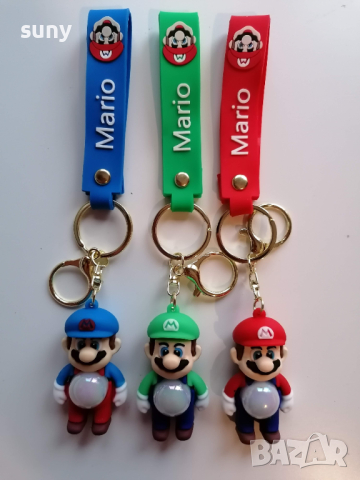 Ключодържател играчка фигурка Супер Марио светеща, снимка 2 - Фигурки - 44773209