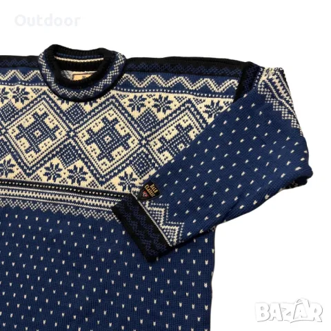 Мъжки вълнен пуловер Dale of Norway, размер XL, снимка 2 - Пуловери - 48677149