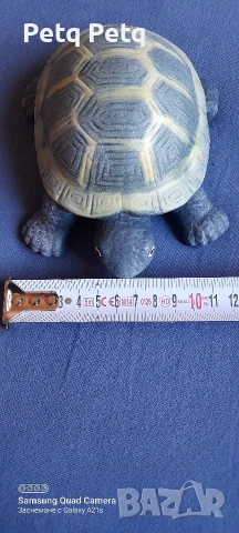 керамична костенурка 🐢 , снимка 3 - Антикварни и старинни предмети - 53634598