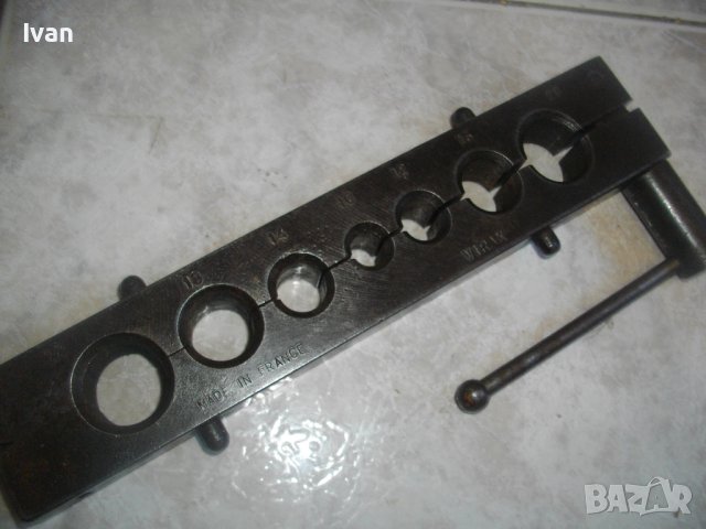 VIRAX 10-22mm/UNICUM 8-18mm-Профи Конусна Дъска За Огъване/Конуси Тръби-Тръборазширител-Франция/Герм, снимка 6 - Други инструменти - 39234284
