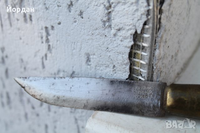 Норвежки нож ''S & S Helle Holmedal'', снимка 11 - Антикварни и старинни предмети - 40877203