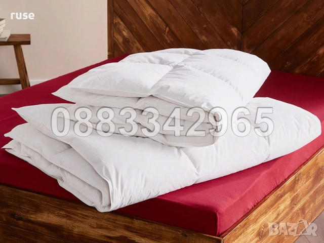 НОВИ! Олекотена завивка с патешки пух и пера DownPass Германия 200х220см, снимка 4 - Олекотени завивки и одеяла - 51851578