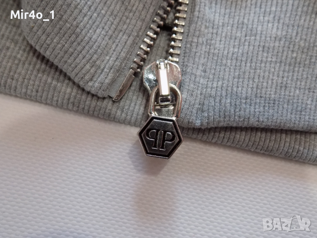 нов суитчър philipp plein худи горнище блуза фанела мъжки оригинален M, снимка 8 - Спортни дрехи, екипи - 44590138