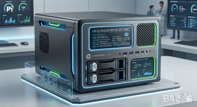 🖥️ NAS хранилище 24TB – TrueNAS, ZFS RAID, 2x12TB Toshiba Enterprise