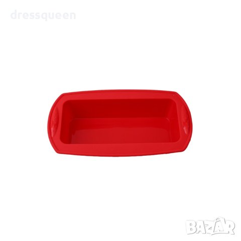1893 Правоъгълна силиконова форма за печене на кекс или хляб, снимка 4 - Форми - 44238283