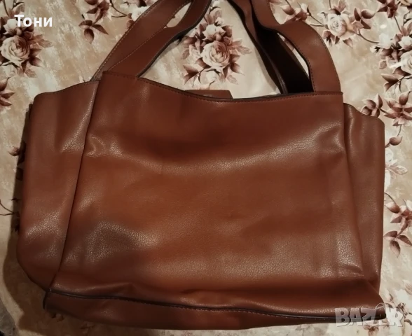 Нова Кожена Дамска Чанта 