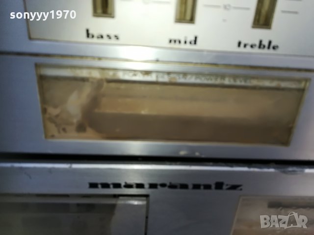MARANTZ DECK & AMPLI-ВНОС GERMANY 1408211359, снимка 5 - Ресийвъри, усилватели, смесителни пултове - 33814141