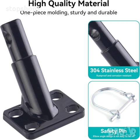 Ново подобрено приспособление за теглич за велосипедно ремарке, универсален адаптер за странично мон, снимка 2 - Аксесоари за велосипеди - 53648893