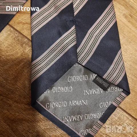Мъжка вратовръзка Giorgio Armani, снимка 5 - Други - 47429306