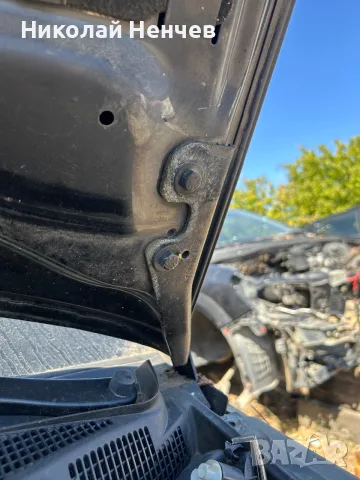 Преден капак Opel Astra H (черен) , снимка 4 - Части - 56019034