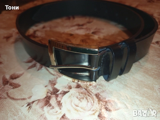 CLAUDIO ORCIANI Нов Италиански Мъжки Колан от Естествена Кожа 115см., снимка 2 - Колани - 53686541